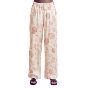 RACHEL Rachel Roy Beach Seashell print wide leg pant 3X